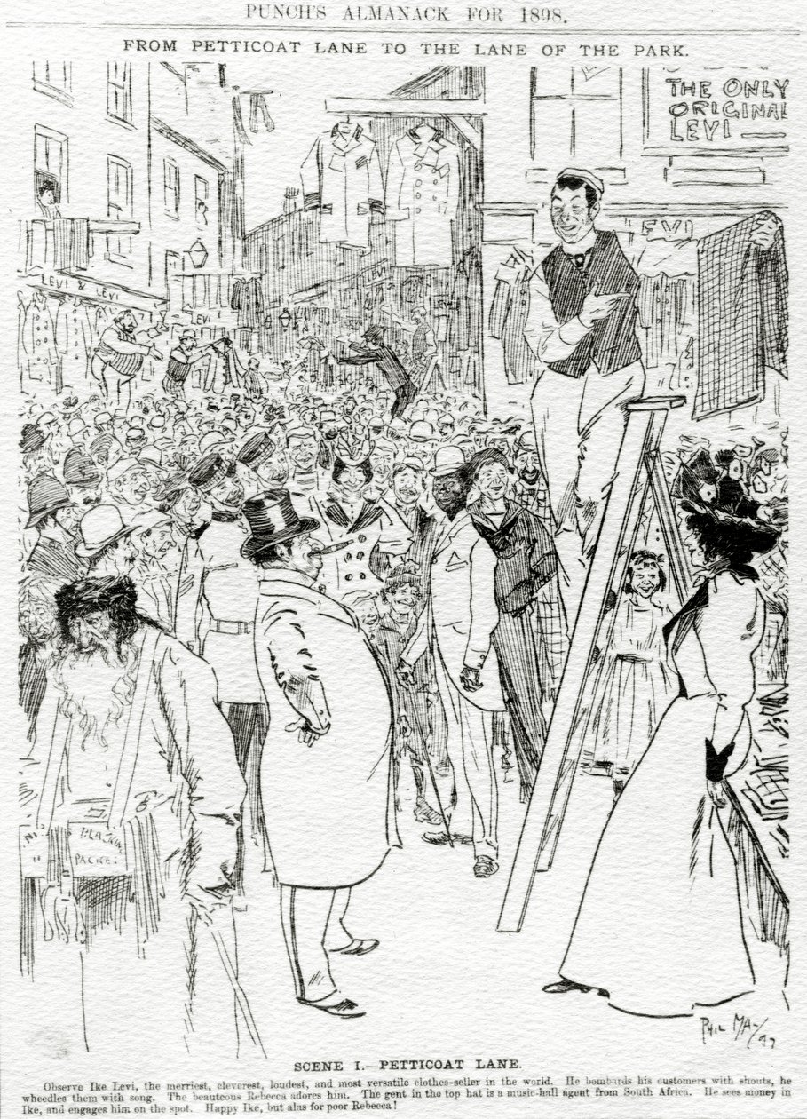 Scène I, Petticoat Lane, publié dans 
