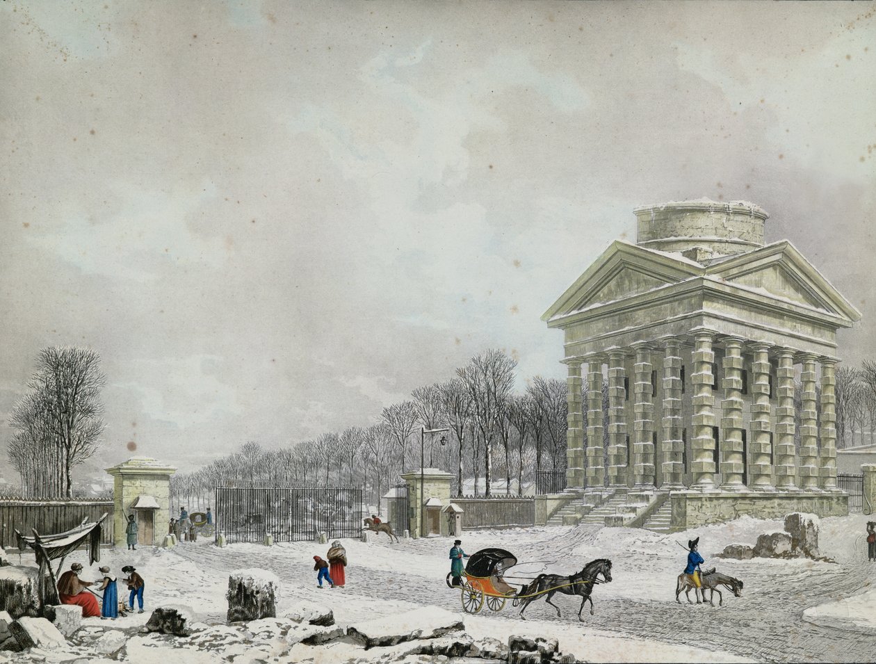 La Barrière des Champs-Élysées, 1808 - Philibert Louis Debucourt
