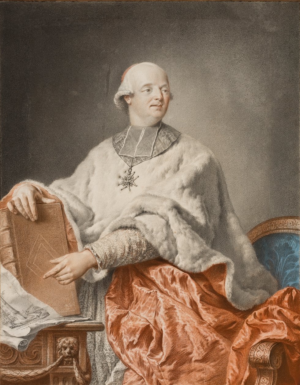 Le Cardinal de Rohan, 1783 - Philibert Louis Debucourt
