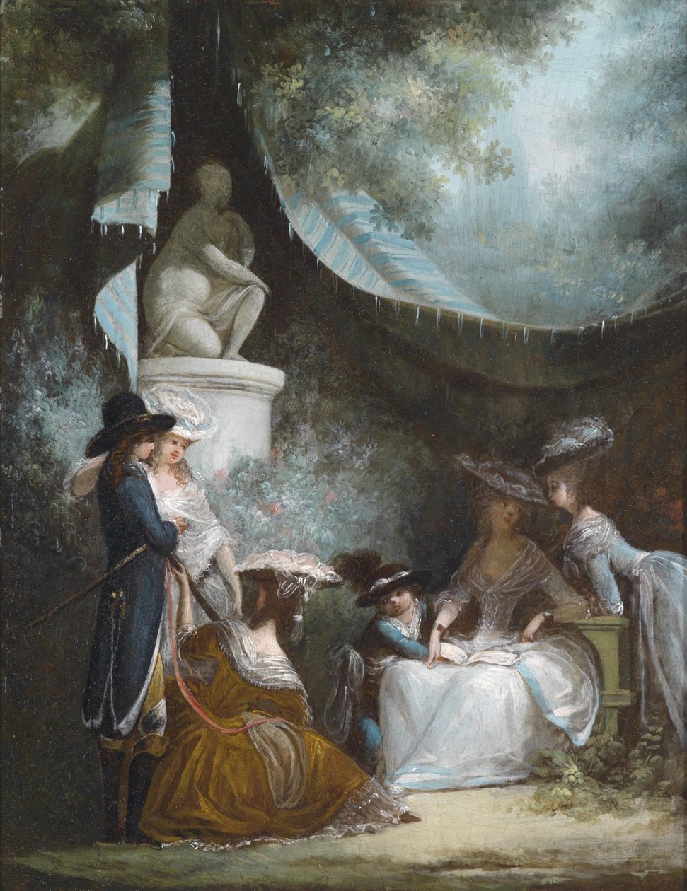 Scène en plein air d