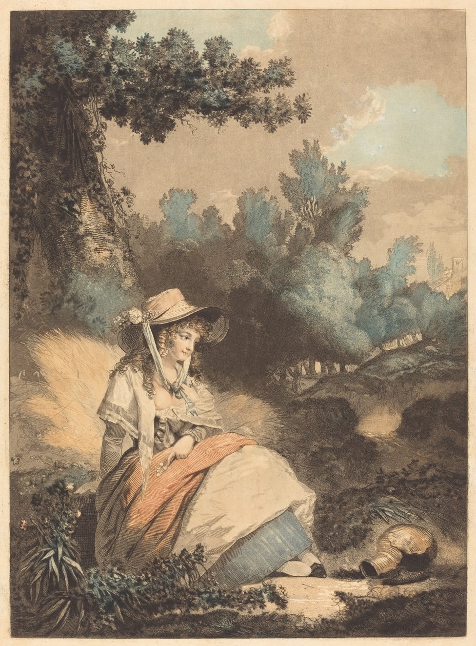 Pauvre Annette - Philibert Louis Debucourt