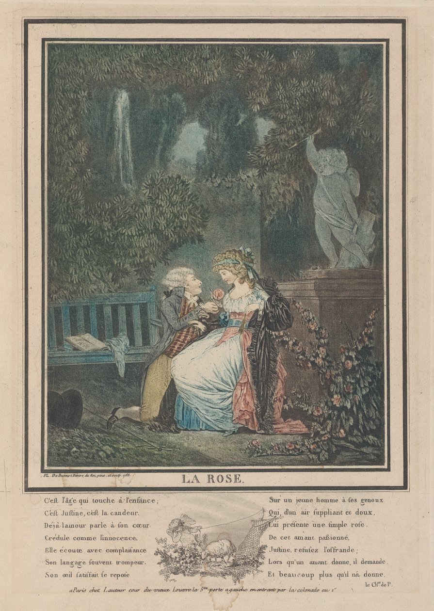 La Rose, 1788 - Philibert Louis Debucourt