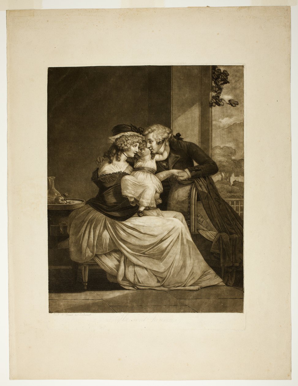 Ils sont heureux - Philibert Louis Debucourt