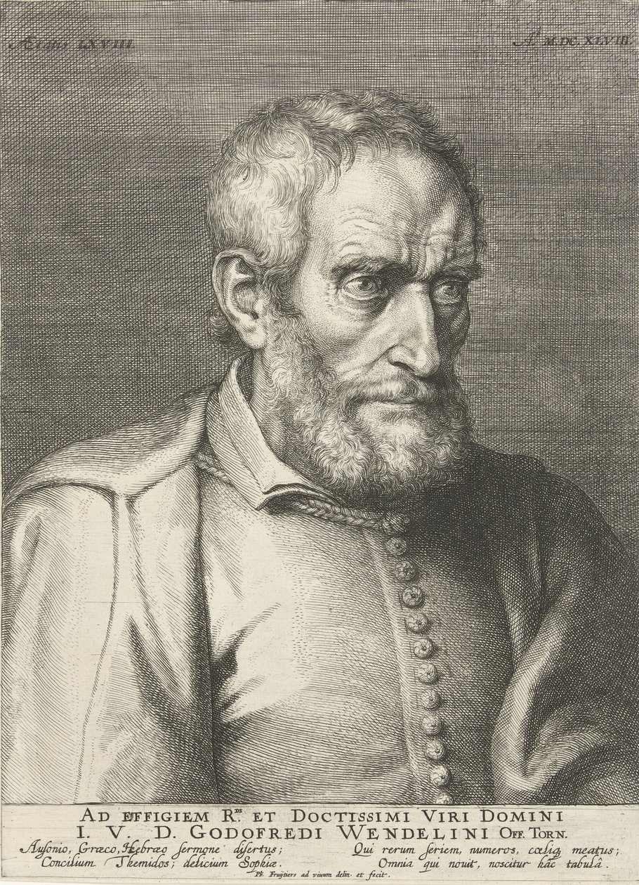 Portrait de Godefridus Wendelinus à l