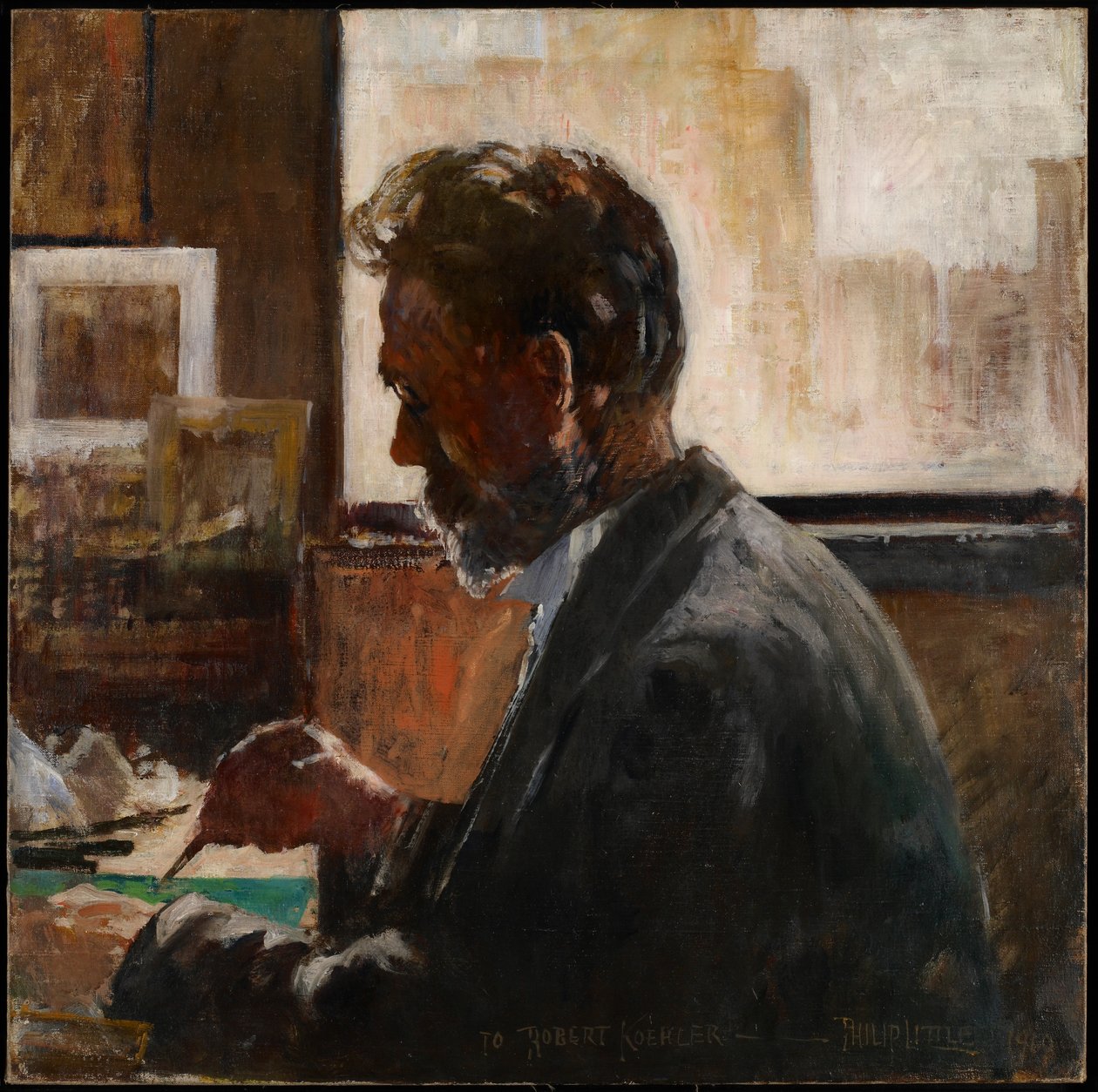 Portrait de Robert Koehler - Philip Little