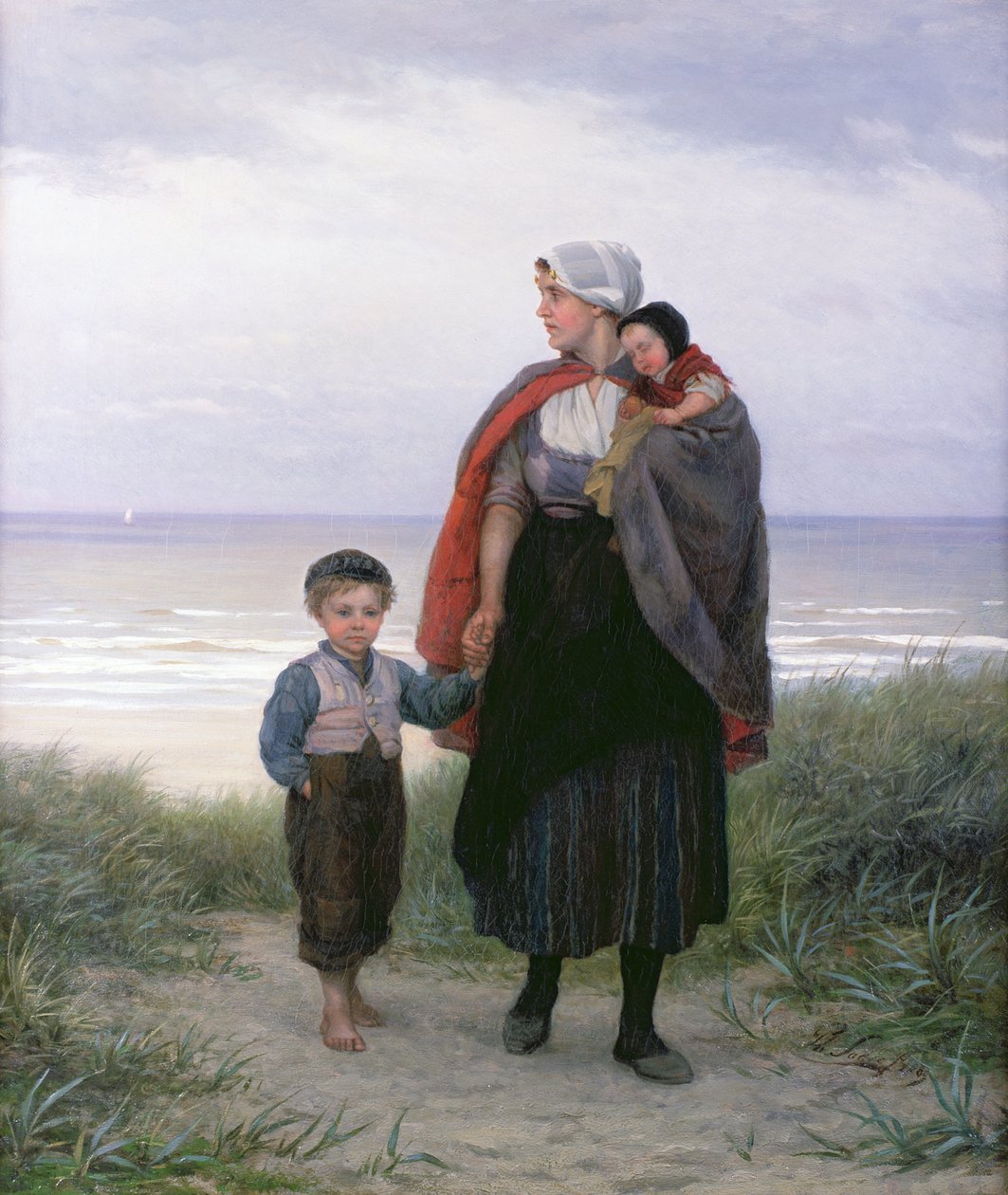 Adieu au père - Philip Lodewijk Jacob Frederick Sadee