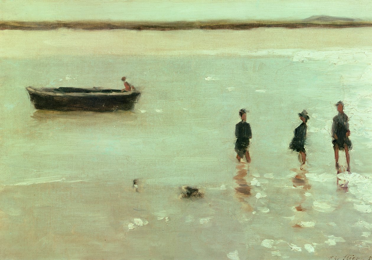 Plage à Étaples, 1887 - Philip Wilson Steer