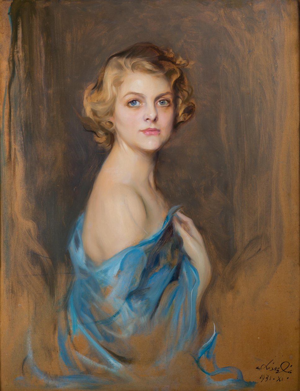 Portrait de Mme Theodore P. Grosvenor (née Anita Strawbridge, 1901-1987) - Philip de László
