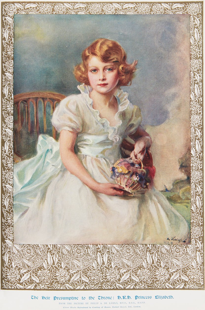 Princesse Élisabeth, âgée de 7 ans - Philip Alexius de (after) Laszlo