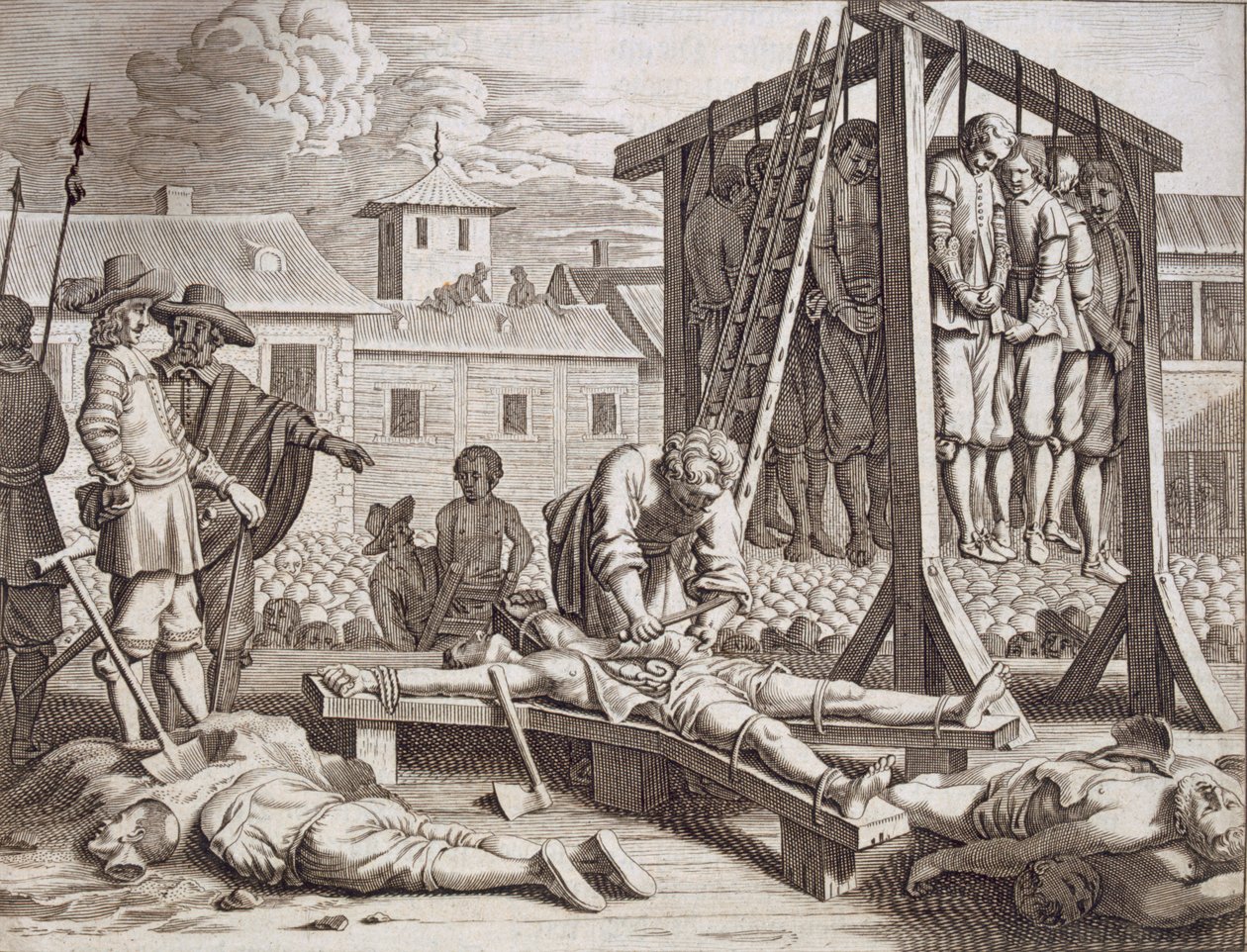 Pendaisons et tortures - Philip Baldaeus