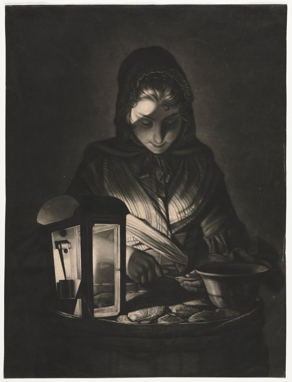 La femme aux huîtres - Philip Dawe