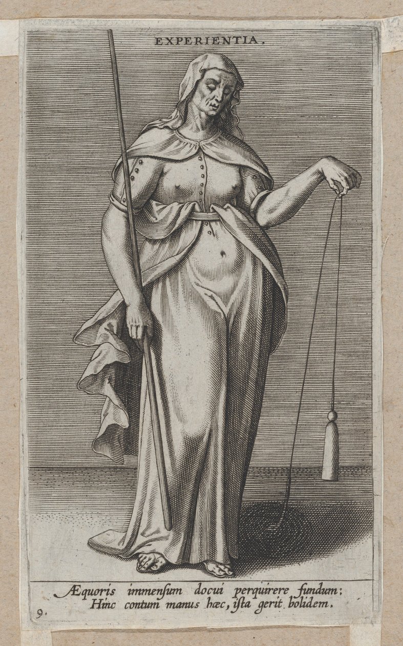 Experientia, de Prosopographia, vers 1585-90 - Philip Galle