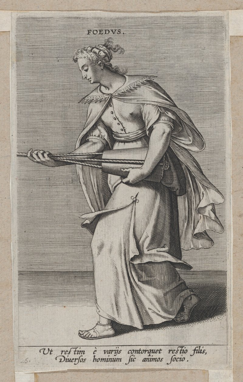 Foedus, de Prosopographia, vers 1585-90 - Philip Galle
