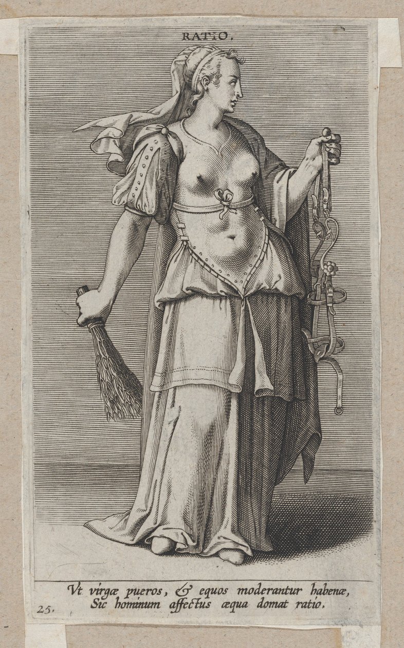 Ratio, de Prosopographia, vers 1585-90 - Philip Galle