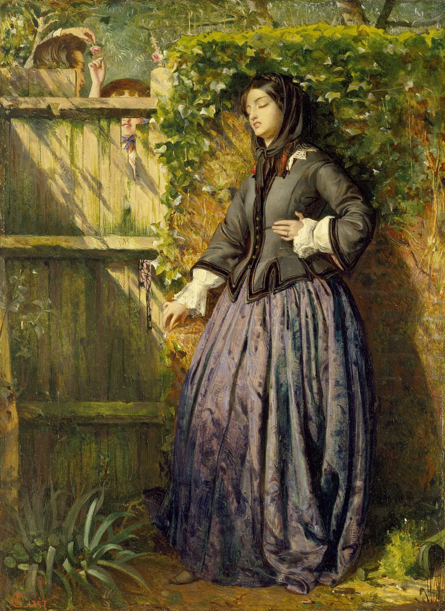Vœux brisés, 1857 - Philip Hermogenes Calderon