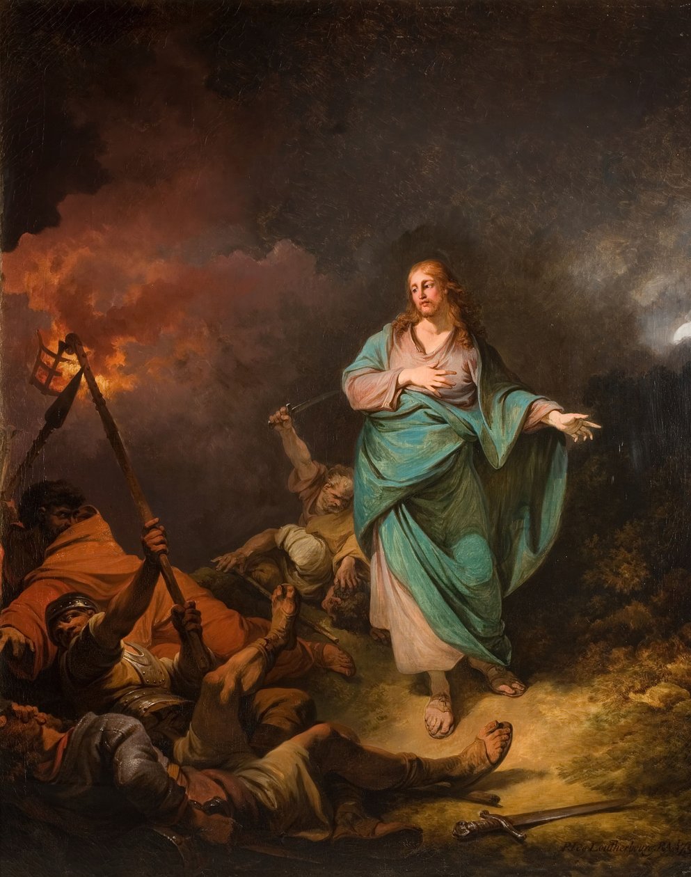 La trahison du Christ - Philip James de Loutherbourg