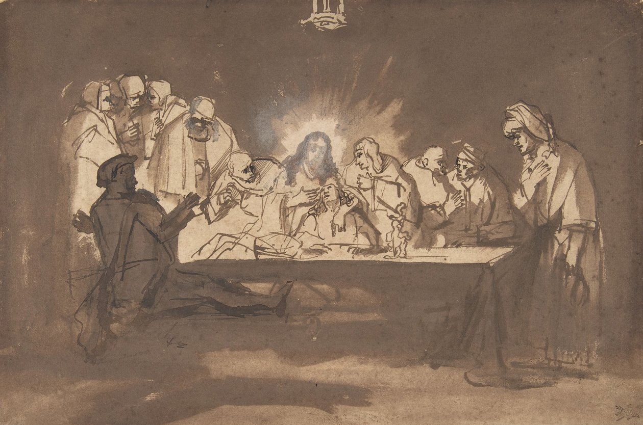 La Cène, fin des années 1650 - Philip Koninck