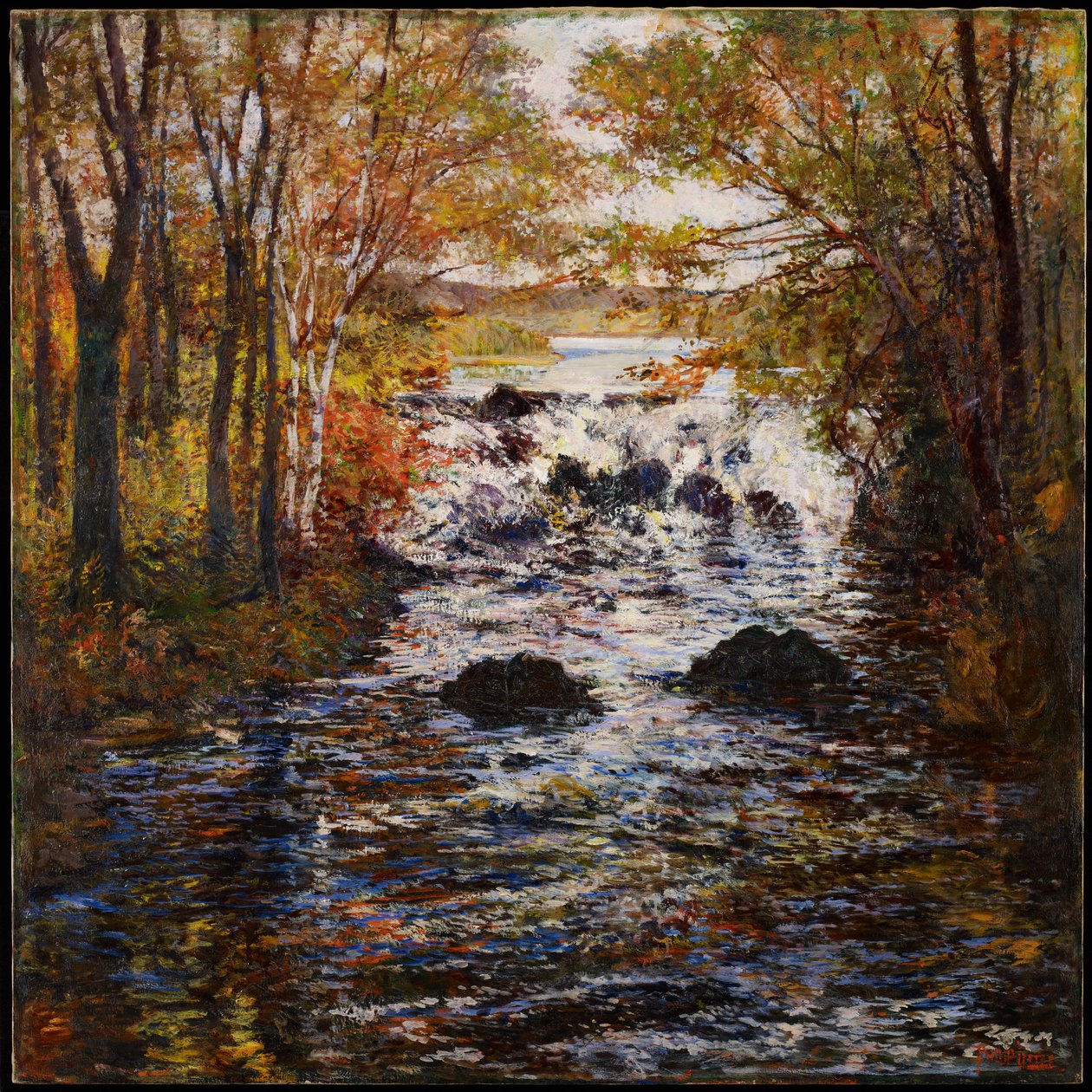 La rivière Upper Ipswich, vers 1915 - Philip Little