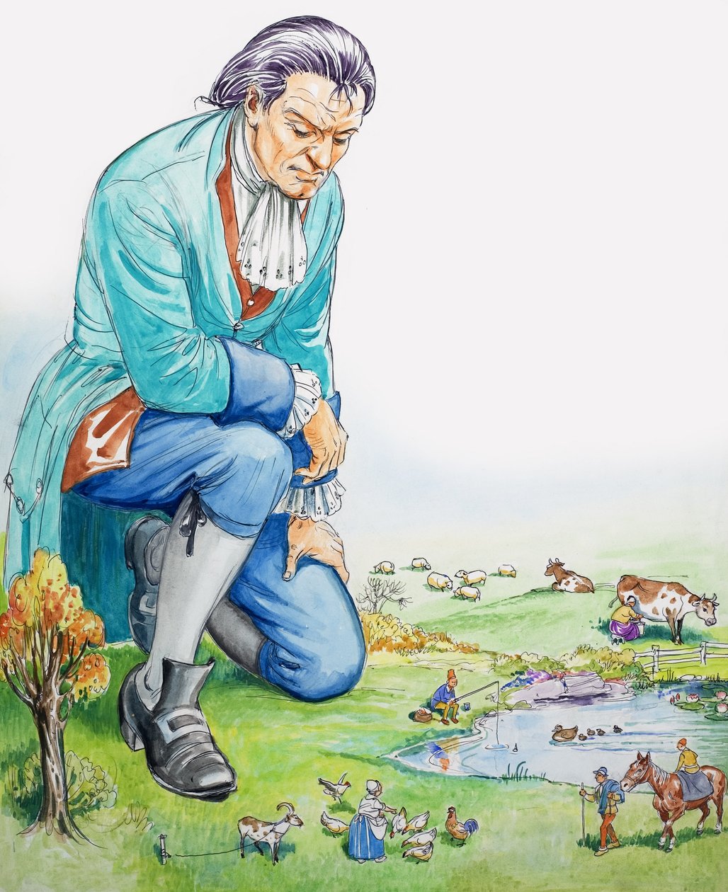 Les voyages de Gulliver, extrait du "Trésor". - Philip Mendoza