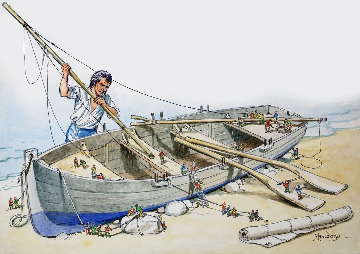Les voyages de Gulliver, extrait du "Trésor". - Philip Mendoza