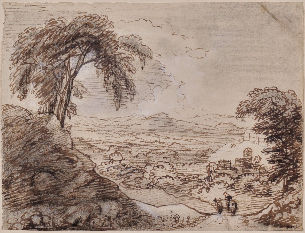 Paysage - Philip Vandyke Brown