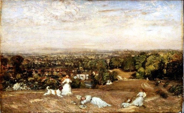 Enfants jouant, Ludlow Walks - Philip Wilson Steer