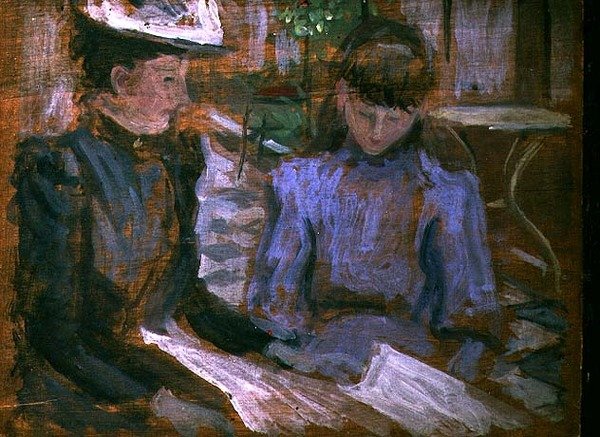 Mère et fille, Boulogne, vers 1894 - Philip Wilson Steer