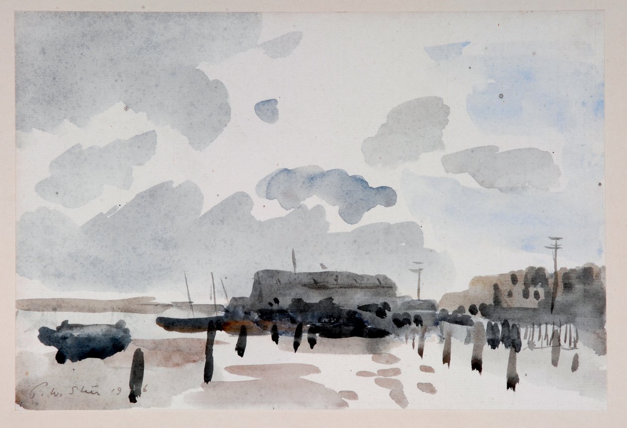 Le Quai, Shoreham - Philip Wilson Steer