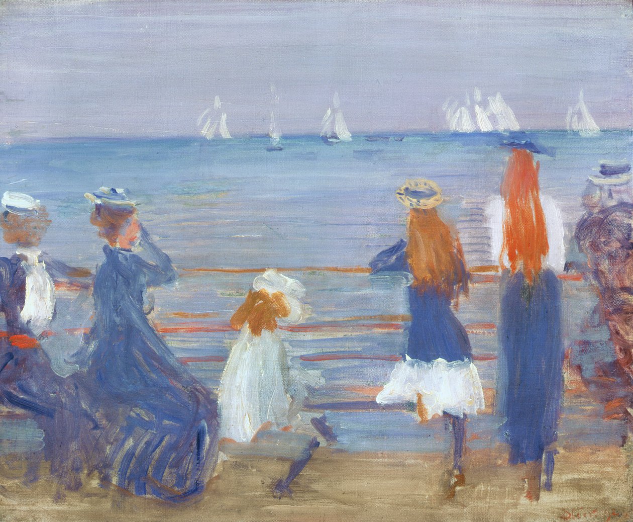 Regarder la régate de Cowes - Philip Wilson Steer