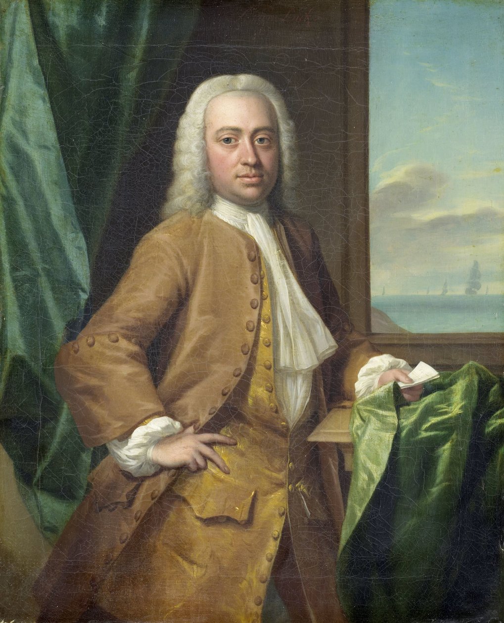 Isaac Parker (1702-55), marchand de Middelburg - Philip van Dijk