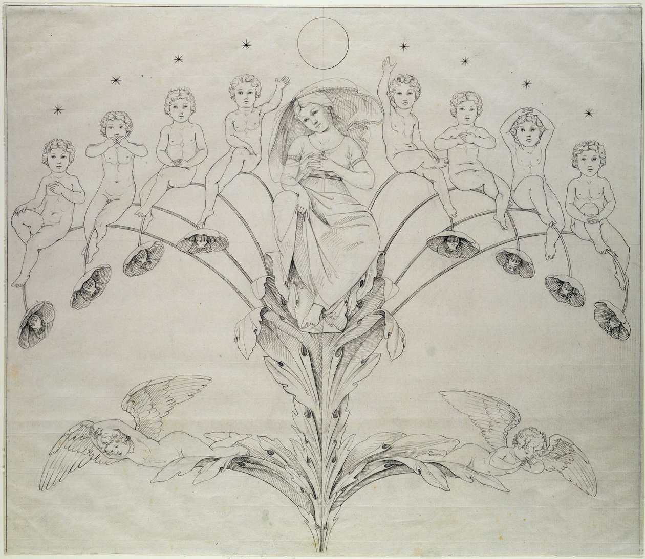Nuit, 1803 - Philipp Otto Runge