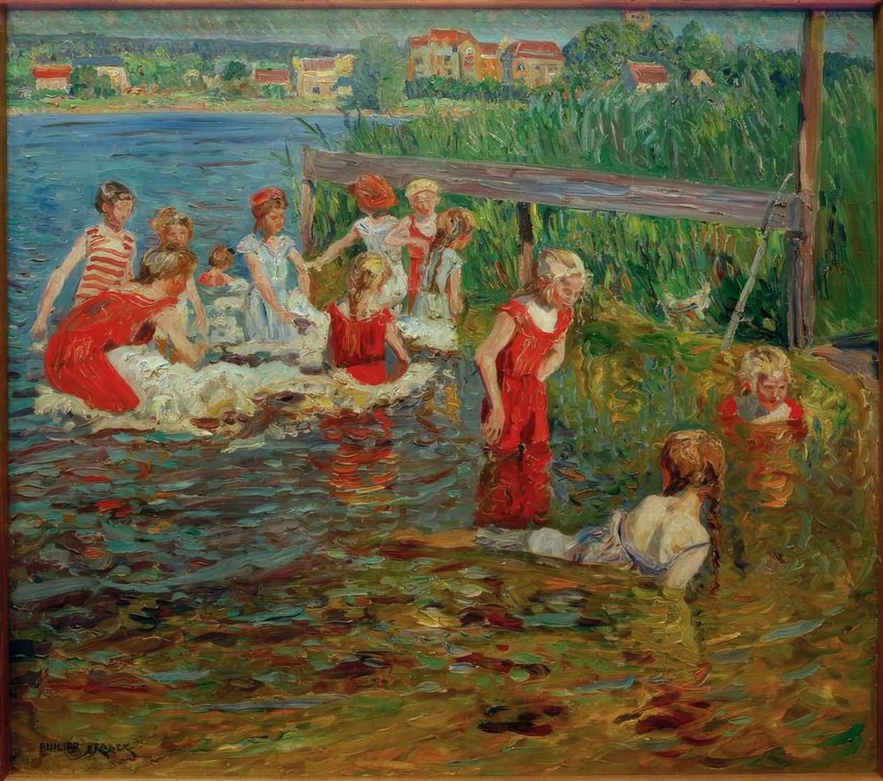 Plaisir de baignade - Philipp Franck