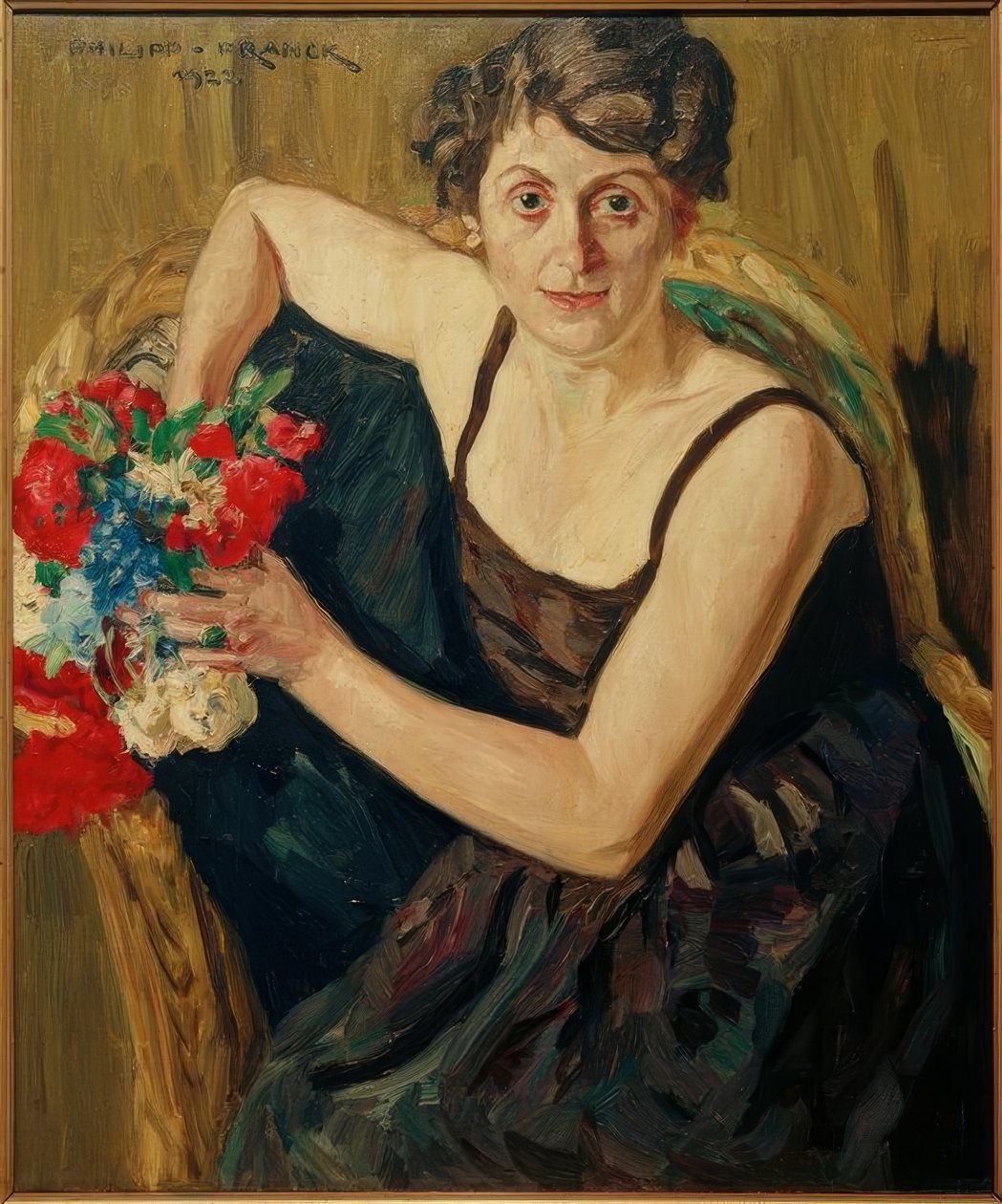 Portrait de dame - Philipp Franck