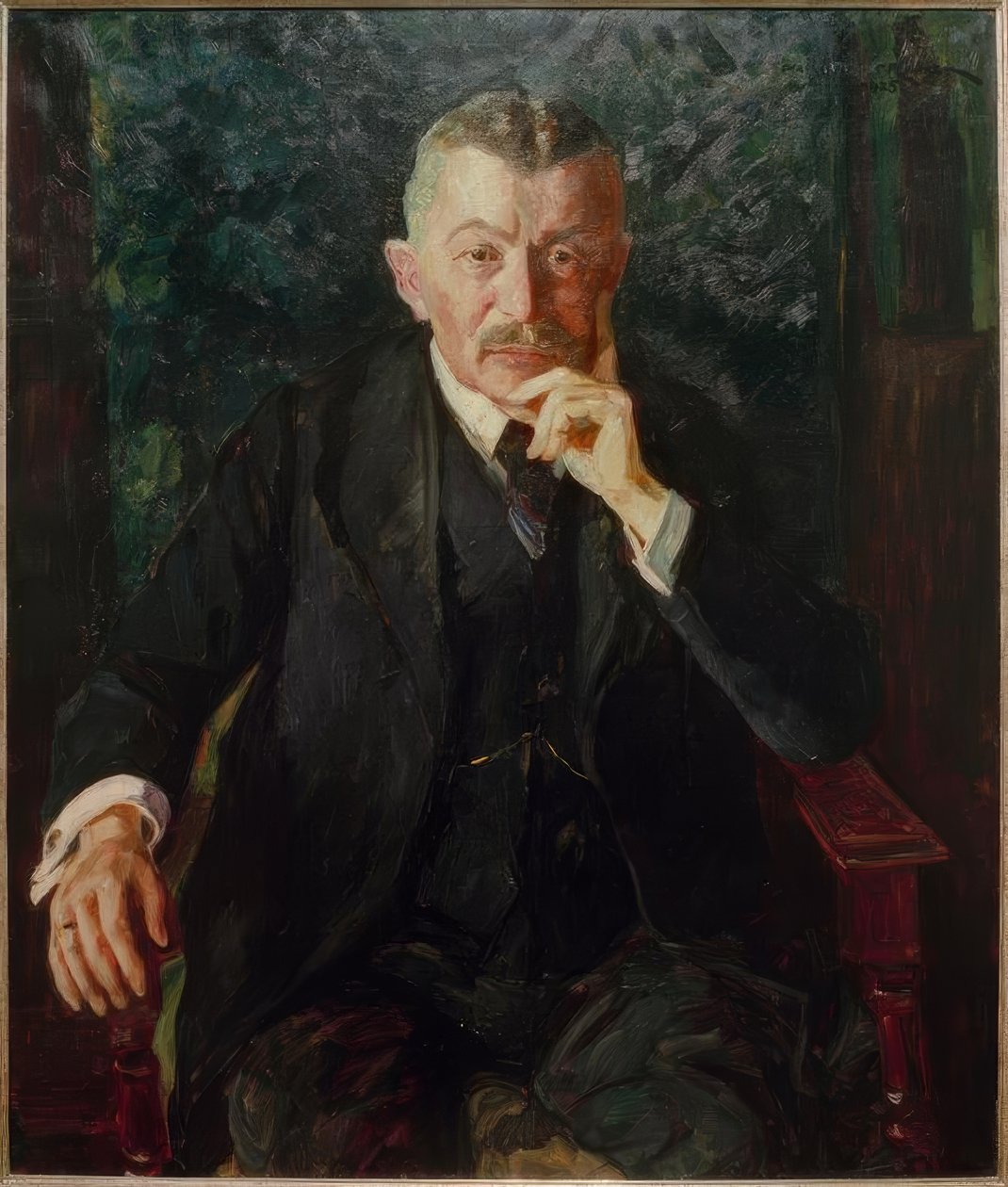 Portrait du conseiller privé Prof. Paul Straßmann - Philipp Franck