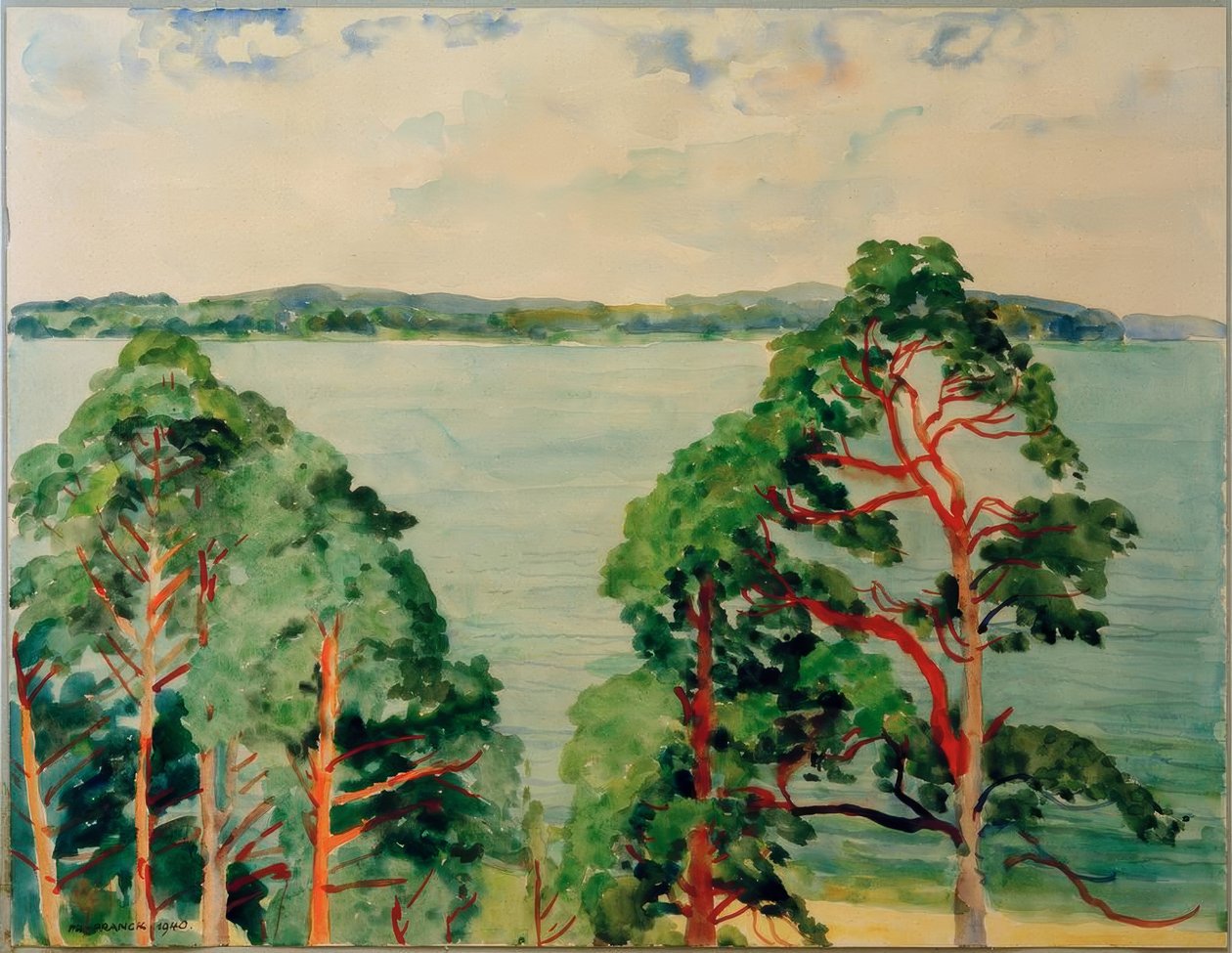 Paysage du Wannsee - Philipp Franck