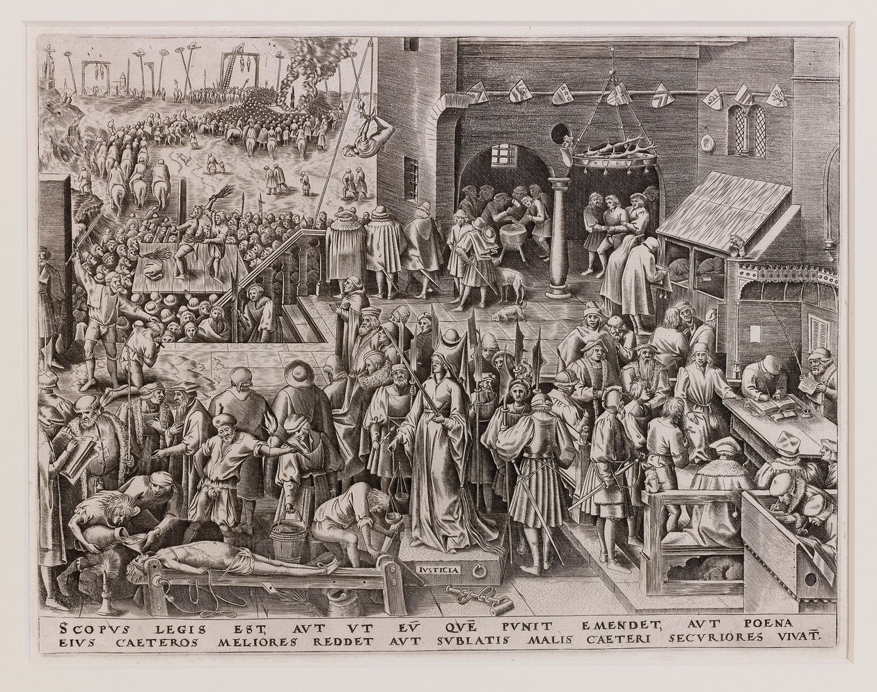 Justice, vers 1560 - Philipp Galle