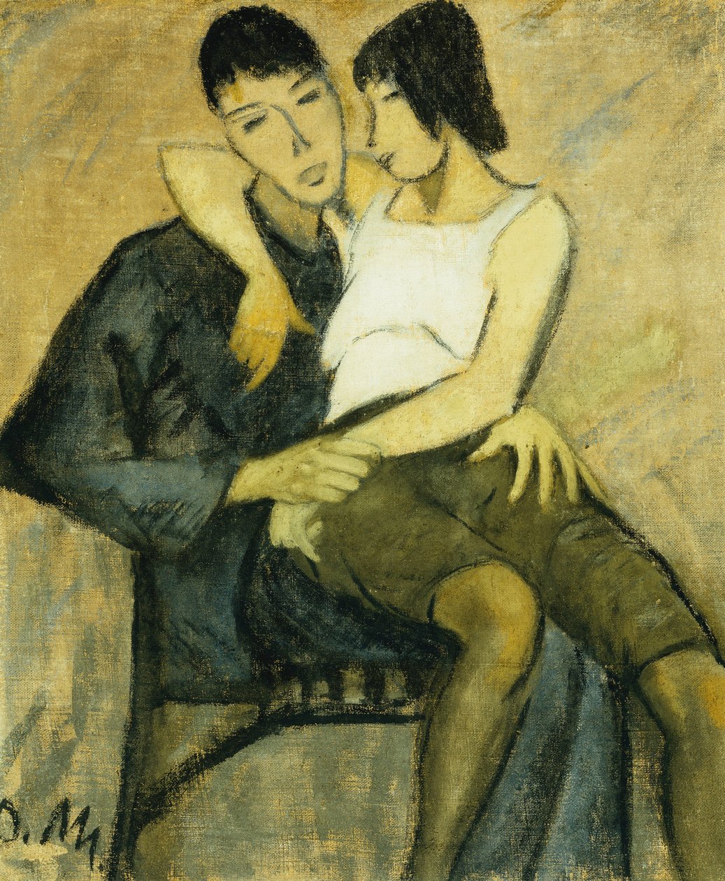 Couple assis - Philipp Veit