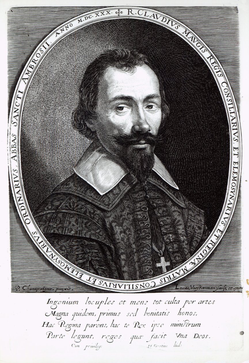 Portrait de Claude Maugis, conseiller de Marie de Médicis - Philippe de Champaigne