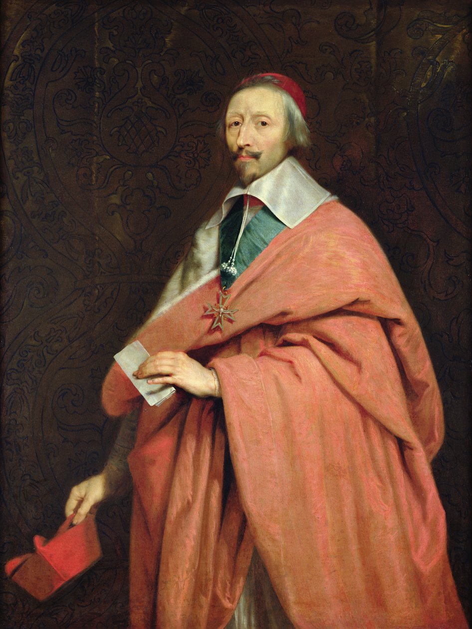 Cardinal Richelieu (1585-1642) c.1639 - Philippe de Champaigne
