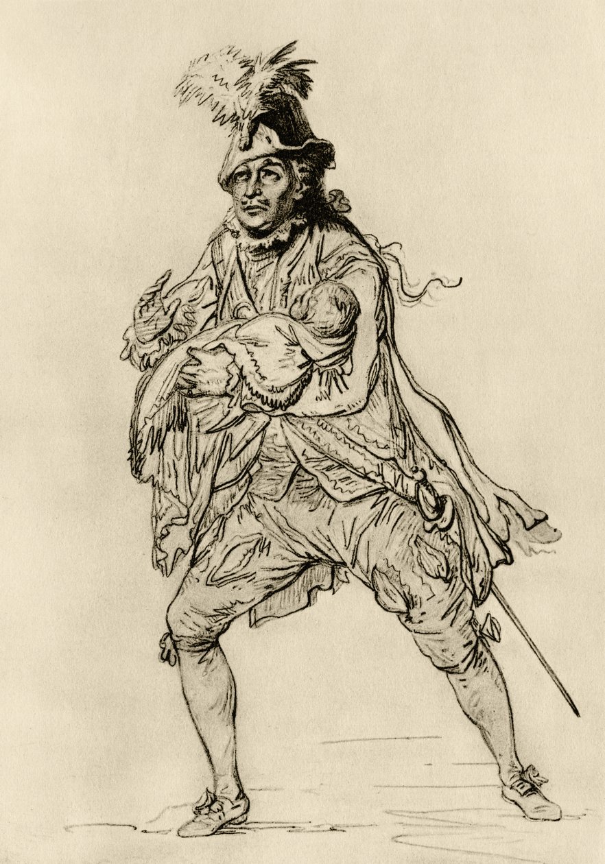 David Garrick dans le rôle de Don Juan - Philippe Jacques de Loutherbourg