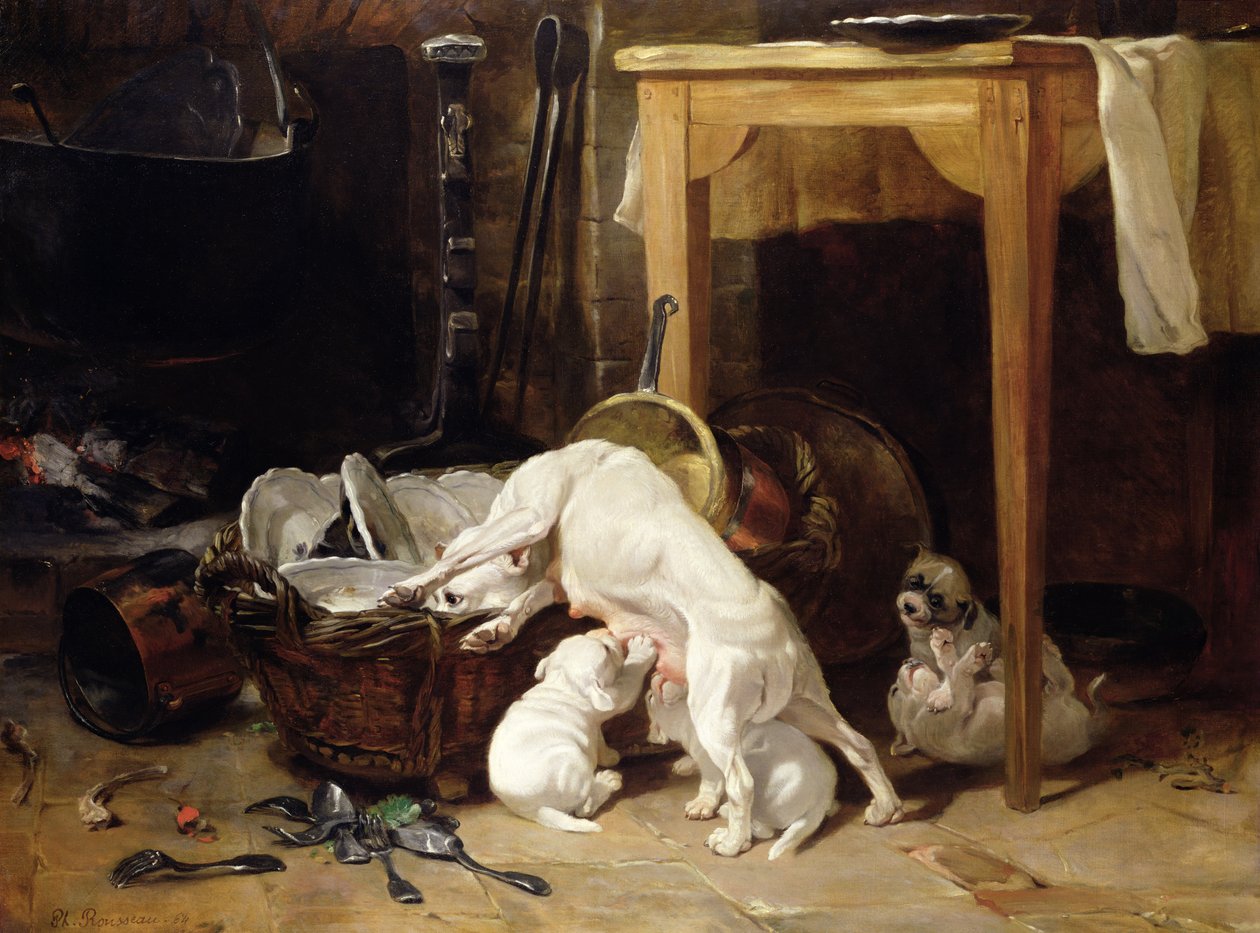 Chacun pour soi, 1864 - Philippe Rousseau