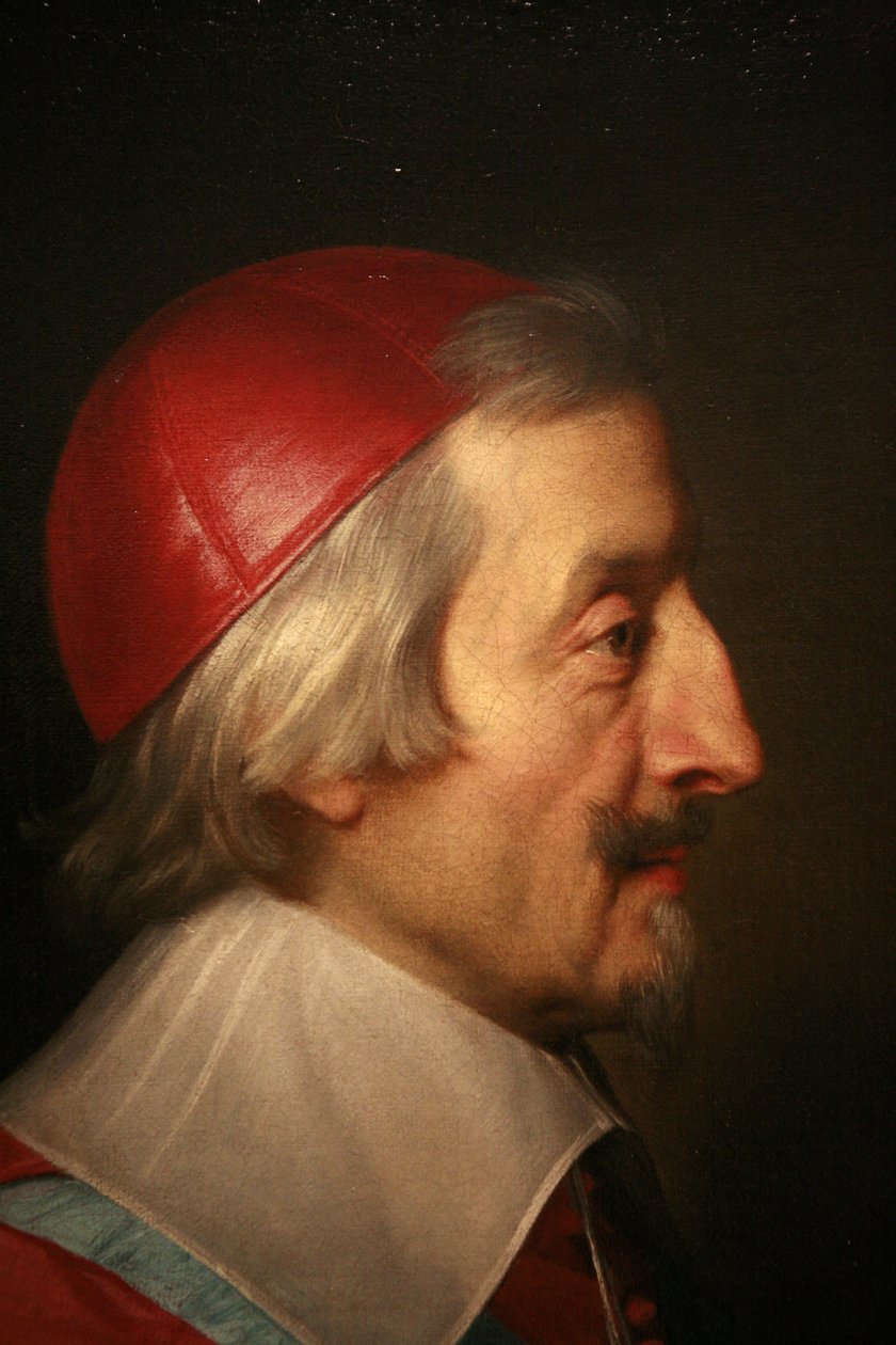 Cardinal de Richelieu (détail) - Philippe de Champaigne