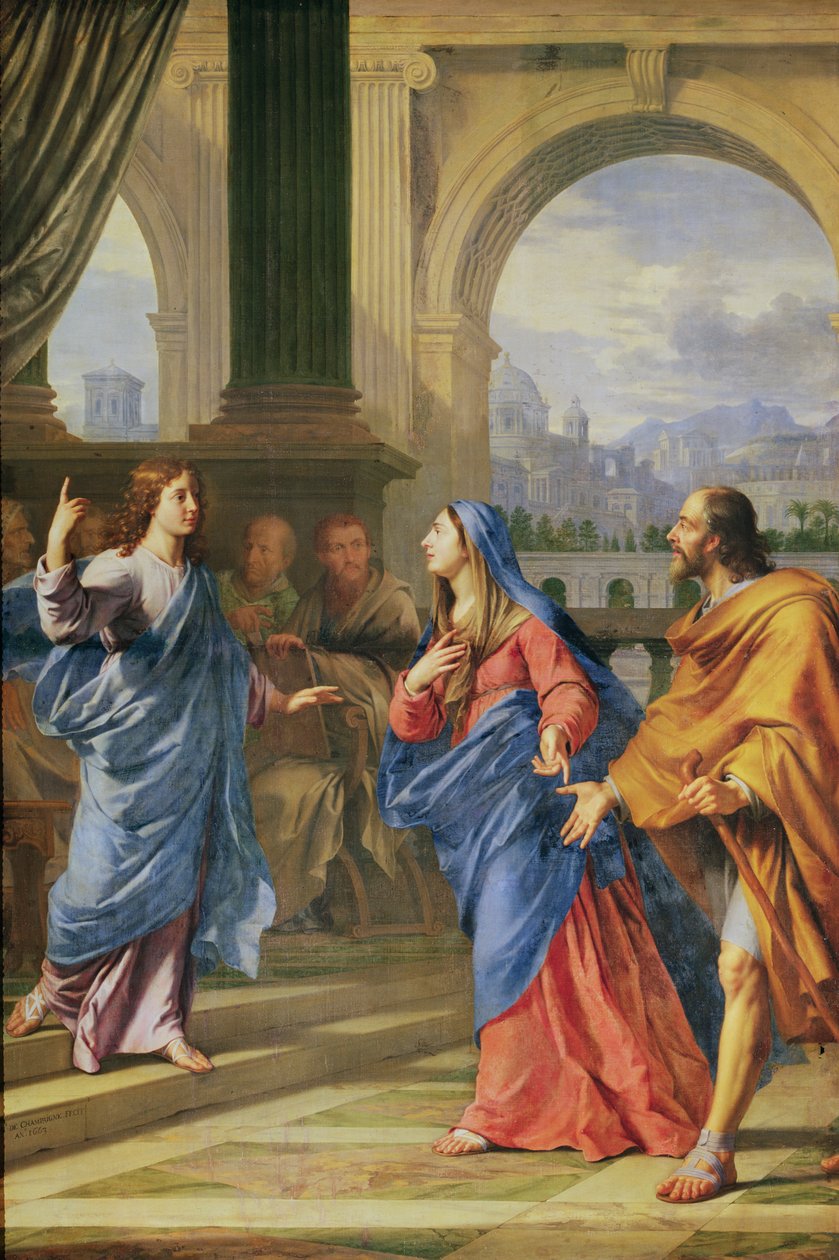 Jésus parmi les docteurs, 1663 - Philippe de Champaigne