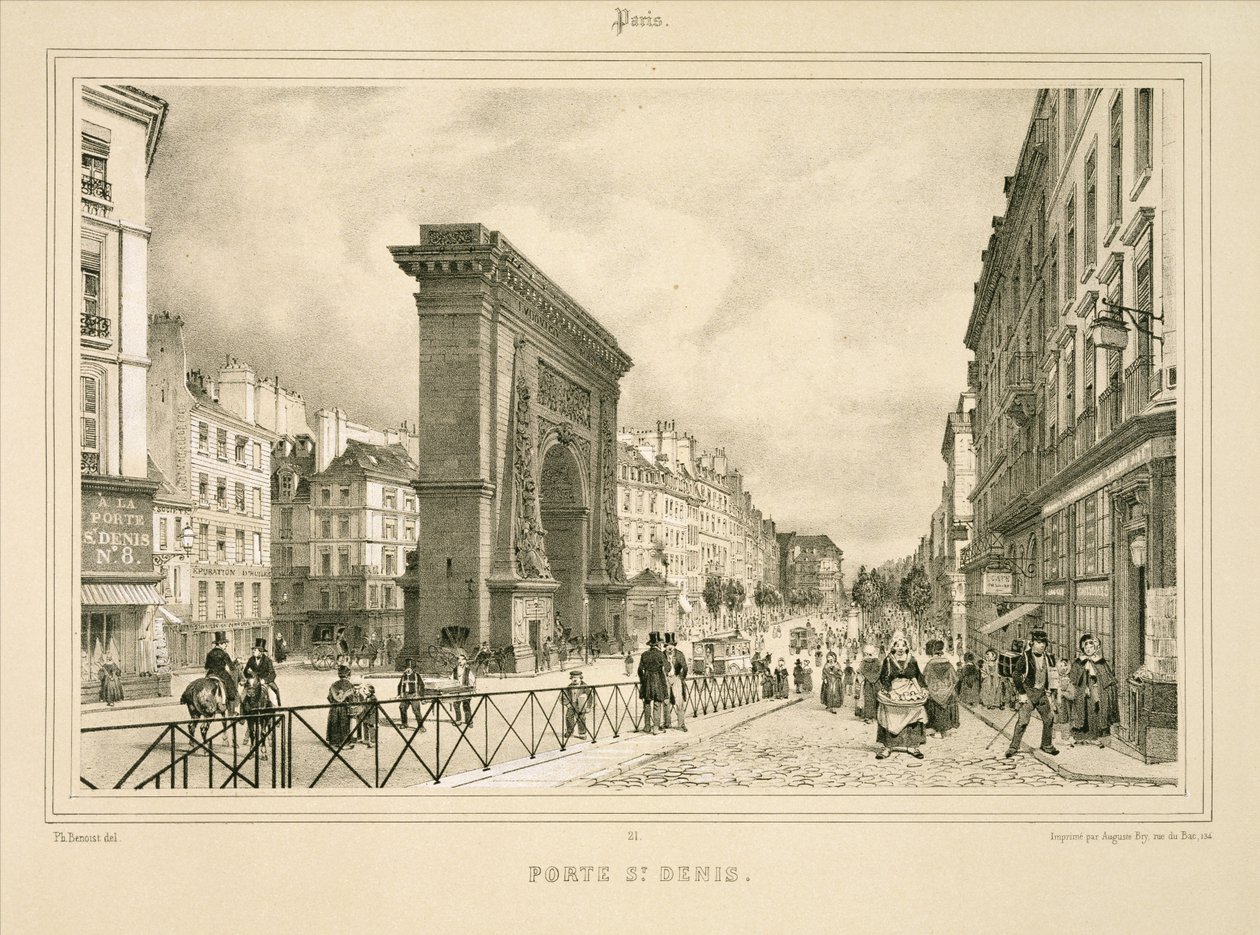 Porte Saint-Denis - Philippe (after) Benoist