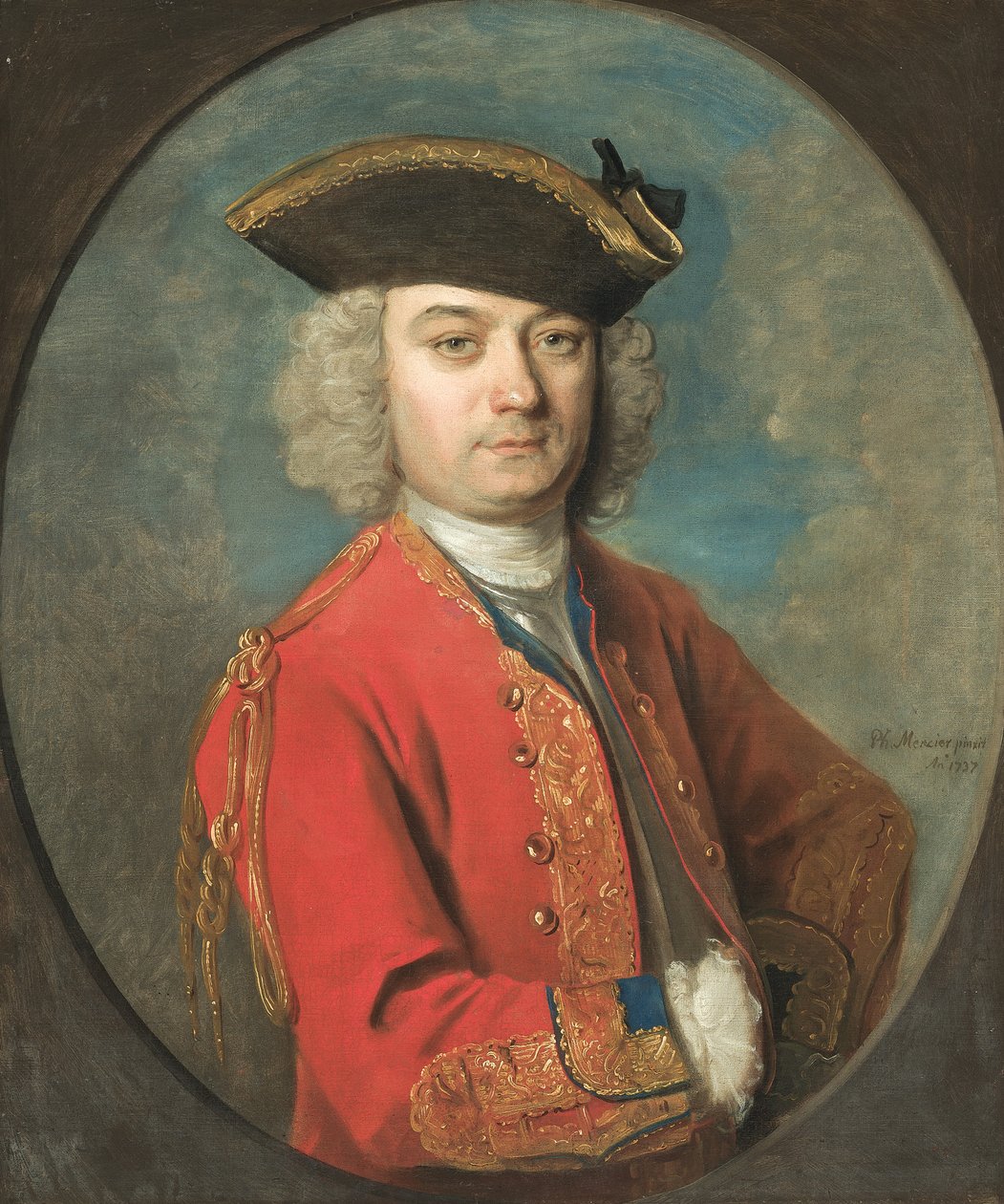 Portrait de Louis de Jean - Philippe Mercier