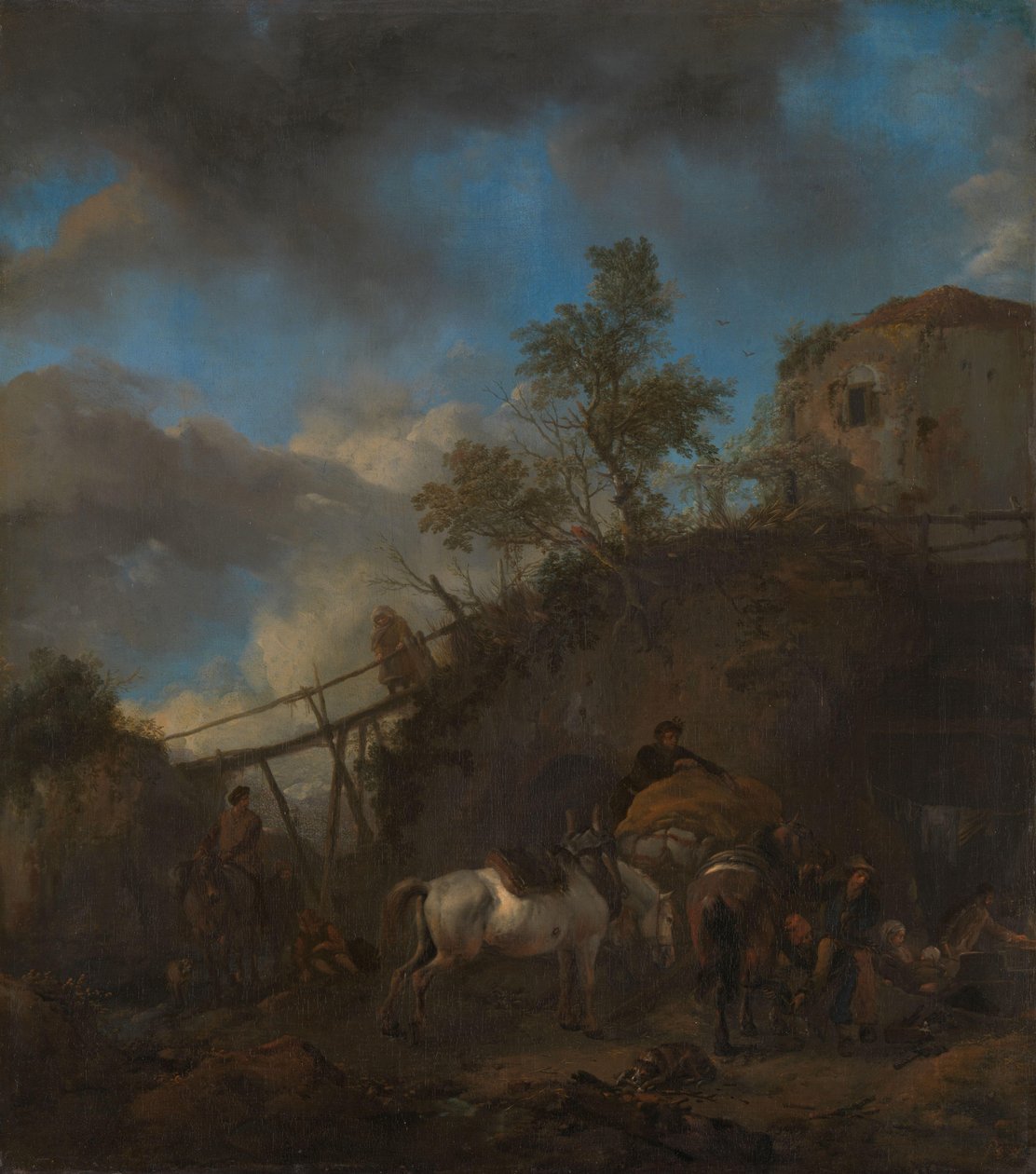 Forgeron ferrant un cheval - Philips Wouwerman