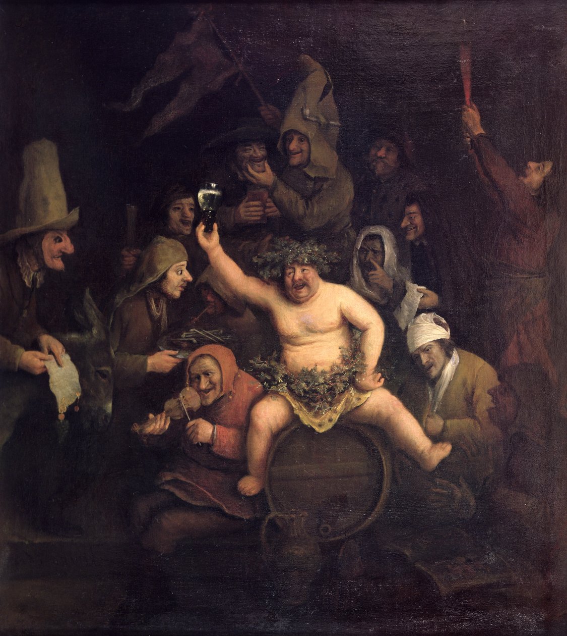 Le festin de Bacchus - Phillips de Koninck