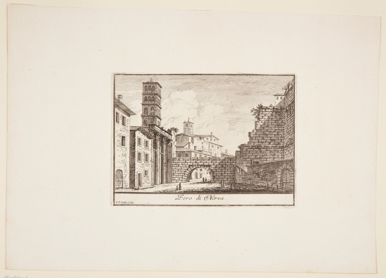 Danois :  Forum de Nerva - Philothée Francois Duflos