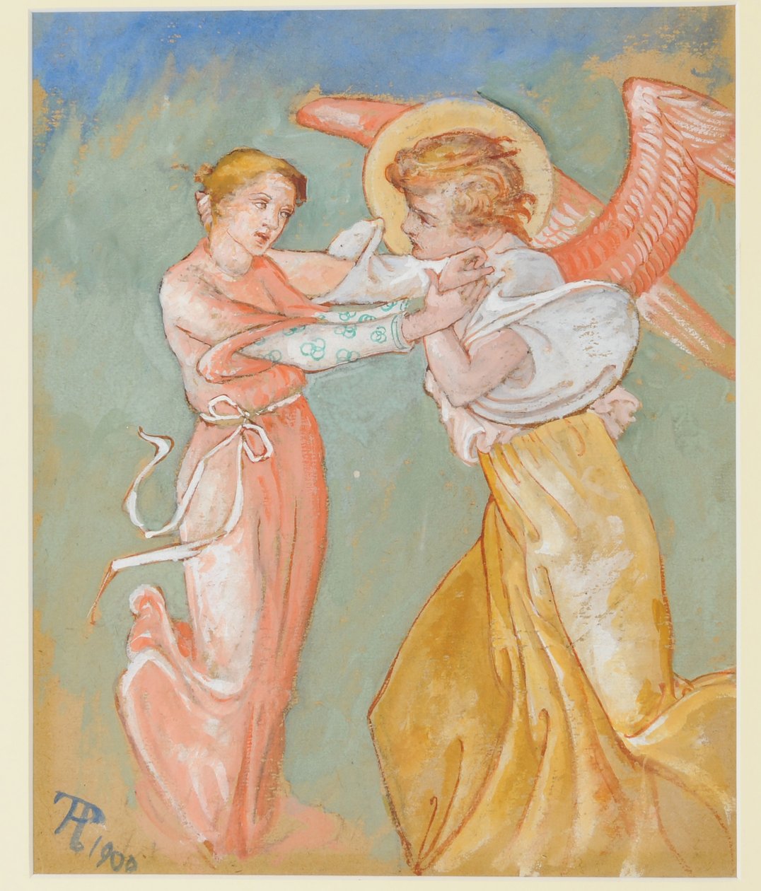 Annonciation - Phoebe Anna Traquair