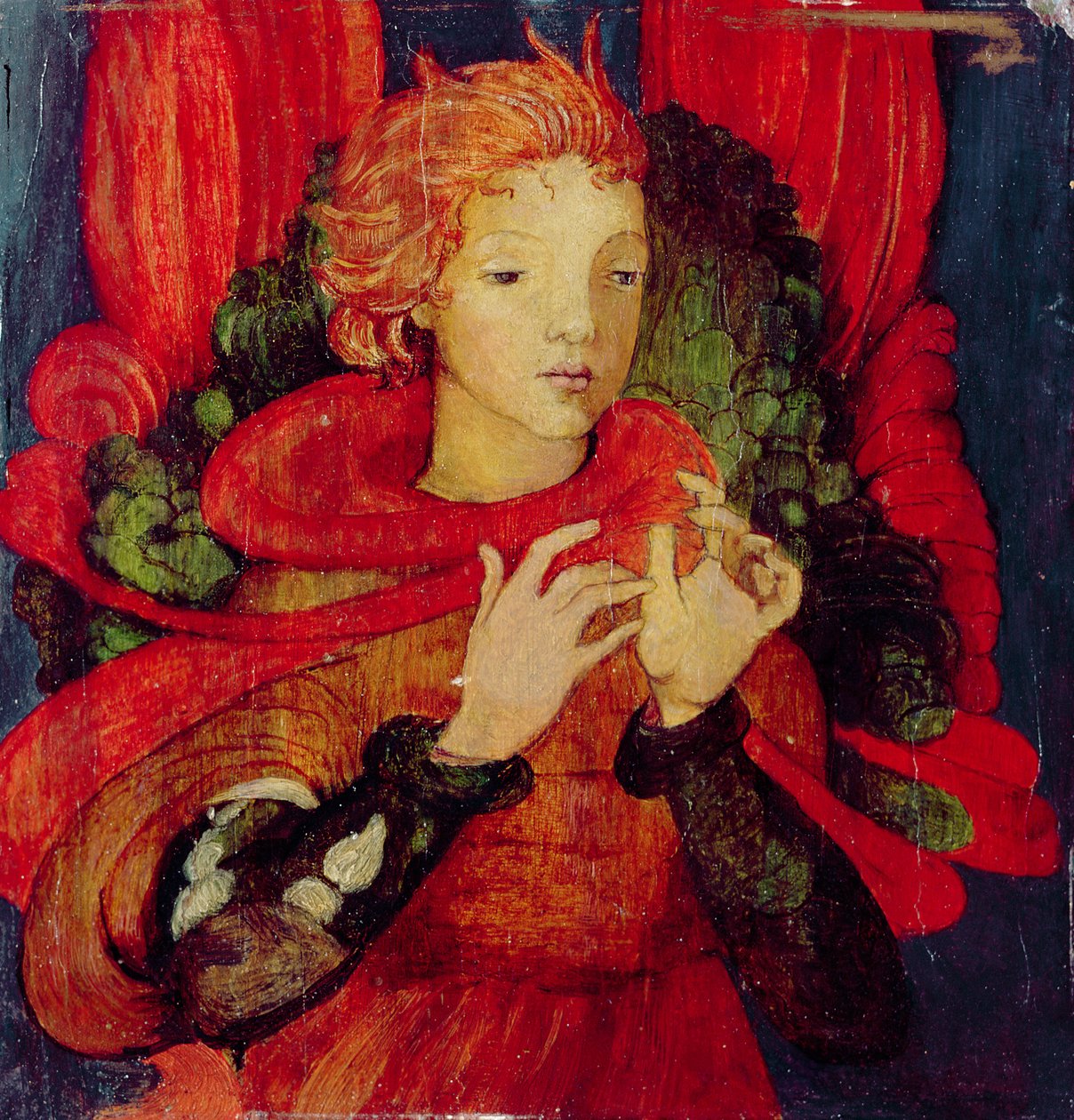 Un ange, vers 1890 - Phoebe Anna Traquair